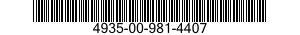 4935-00-981-4407  4935009814407 009814407