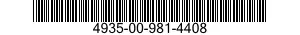 4935-00-981-4408  4935009814408 009814408