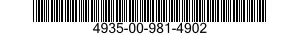 4935-00-981-4902  4935009814902 009814902