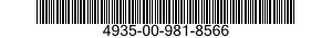 4935-00-981-8566  4935009818566 009818566