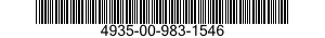 4935-00-983-1546  4935009831546 009831546