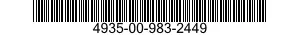 4935-00-983-2449  4935009832449 009832449