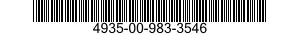 4935-00-983-3546  4935009833546 009833546