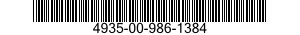 4935-00-986-1384  4935009861384 009861384