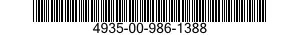 4935-00-986-1388  4935009861388 009861388