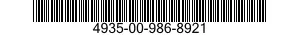 4935-00-986-8921  4935009868921 009868921