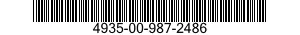 4935-00-987-2486  4935009872486 009872486