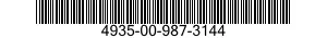 4935-00-987-3144  4935009873144 009873144