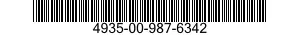 4935-00-987-6342  4935009876342 009876342