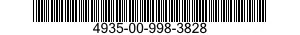 4935-00-998-3828 TEST SET,GUIDED MISSILE 4935009983828 009983828