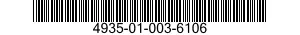 4935-01-003-6106 MOLD,CABLE ASSEMBLY 4935010036106 010036106