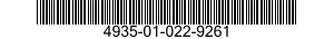 4935-01-022-9261  4935010229261 010229261