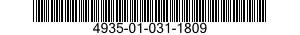 4935-01-031-1809  4935010311809 010311809