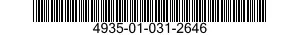 4935-01-031-2646  4935010312646 010312646