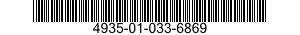 4935-01-033-6869 INSTRUMENT SHEET 4935010336869 010336869