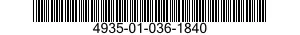 4935-01-036-1840  4935010361840 010361840