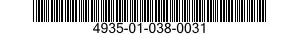 4935-01-038-0031 CABLE ASSEMBLY,POWER,ELECTRICAL,BRANCHED 4935010380031 010380031