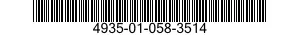 4935-01-058-3514  4935010583514 010583514