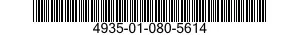 4935-01-080-5614  4935010805614 010805614