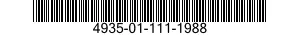 4935-01-111-1988  4935011111988 011111988