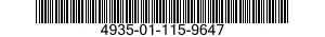 4935-01-115-9647  4935011159647 011159647