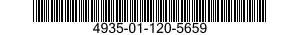 4935-01-120-5659 CABLE ASSEMBLY 4935011205659 011205659