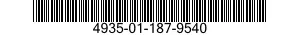4935-01-187-9540  4935011879540 011879540