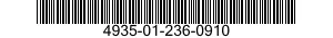 4935-01-236-0910  4935012360910 012360910
