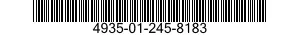 4935-01-245-8183 TEST EQUIPMENT,GUIDED MISSILE SYSTEM 4935012458183 012458183