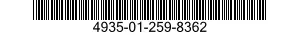 4935-01-259-8362 CONTROLLER,TEST,GUIDED MISSILE SYSTEM 4935012598362 012598362