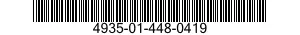 4935-01-448-0419 TEST PROGRAM SET,GUIDED MISSILE MAINTENANCE 4935014480419 014480419