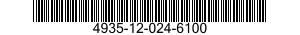 4935-12-024-6100  4935120246100 120246100
