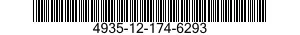 4935-12-174-6293 CABLE ASSEMBLY,SPECIAL PURPOSE,ELECTRICAL 4935121746293 121746293
