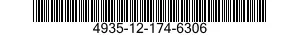 4935-12-174-6306 CABLE ASSEMBLY,SPECIAL PURPOSE,ELECTRICAL 4935121746306 121746306