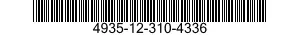 4935-12-310-4336  4935123104336 123104336