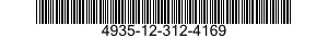 4935-12-312-4169 PATCHBOARD,ELECTRICAL 4935123124169 123124169
