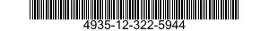 4935-12-322-5944 DRAWER,ELECTRICAL TEST SET ADAPTER 4935123225944 123225944