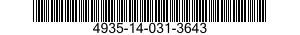 4935-14-031-3643  4935140313643 140313643