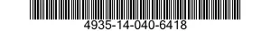 4935-14-040-6418  4935140406418 140406418