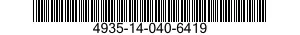 4935-14-040-6419  4935140406419 140406419
