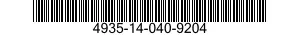 4935-14-040-9204  4935140409204 140409204