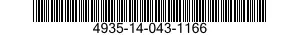 4935-14-043-1166  4935140431166 140431166
