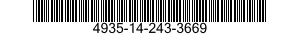 4935-14-243-3669  4935142433669 142433669