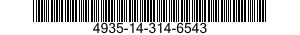 4935-14-314-6543  4935143146543 143146543