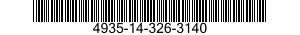 4935-14-326-3140 RESISTOR,FIXED,FILM 4935143263140 143263140