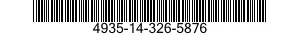 4935-14-326-5876  4935143265876 143265876