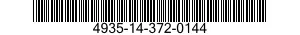 4935-14-372-0144 CABLE ASSEMBLY,POWER,ELECTRICAL 4935143720144 143720144