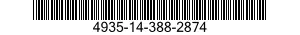 4935-14-388-2874 TEST SET,GUIDED MISSILE LAUNCHER 4935143882874 143882874