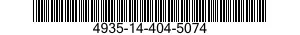 4935-14-404-5074  4935144045074 144045074