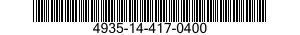 4935-14-417-0400 SHAFT,SHOULDERED 4935144170400 144170400